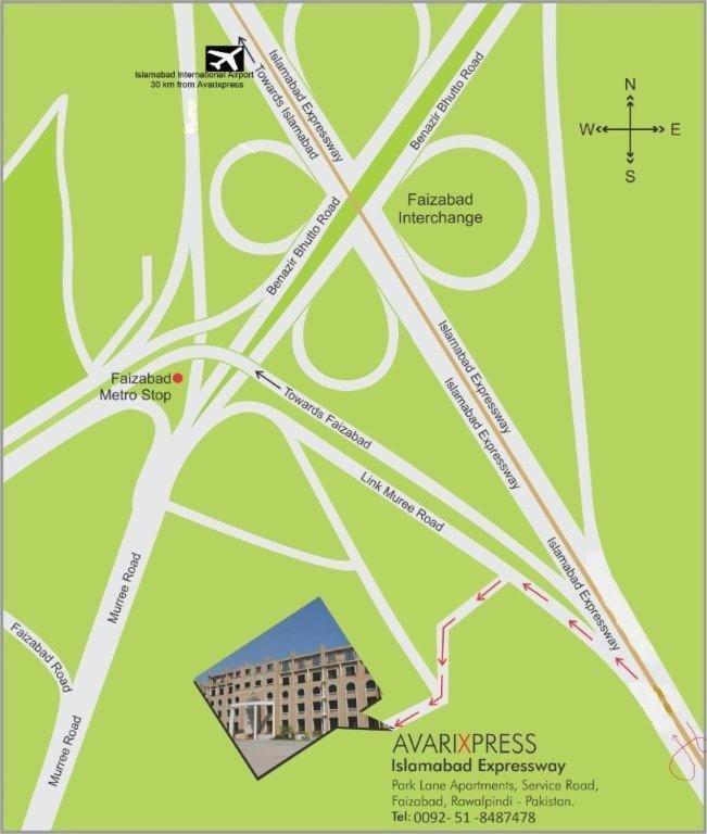 Avari Xpress, Islamabad Rawalpindi Exterior foto